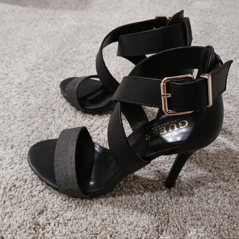 Guess sandals size 37- 7.5